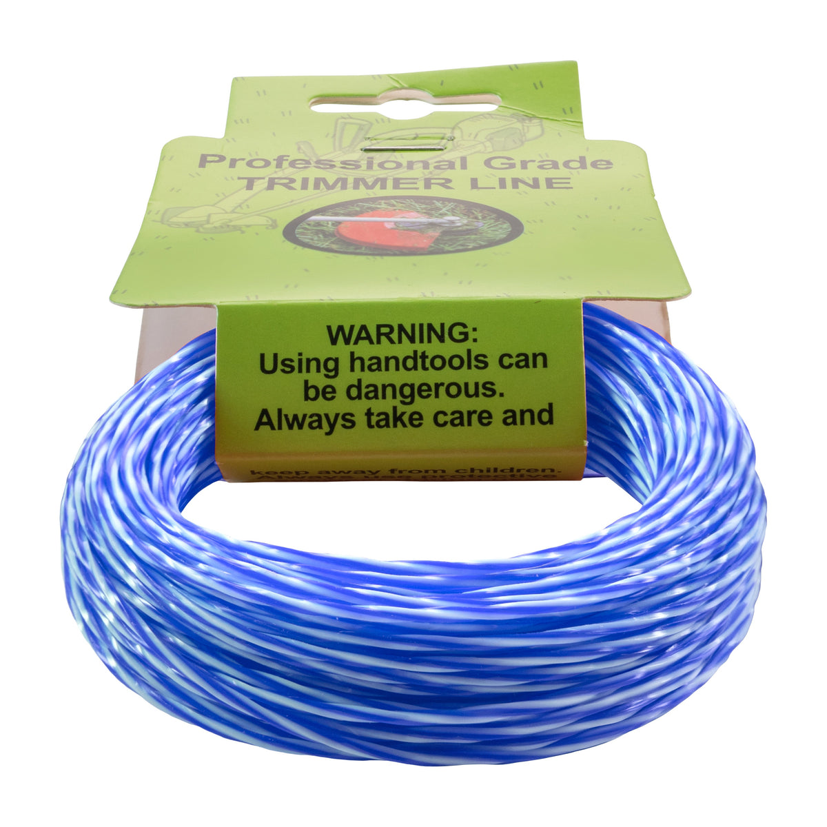 15m Dual Core Twisted Blue Chess Trimmer Line, 2mm
