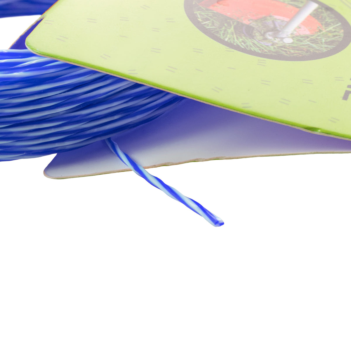 15m Dual Core Twisted Blue Chess Trimmer Line, 2mm