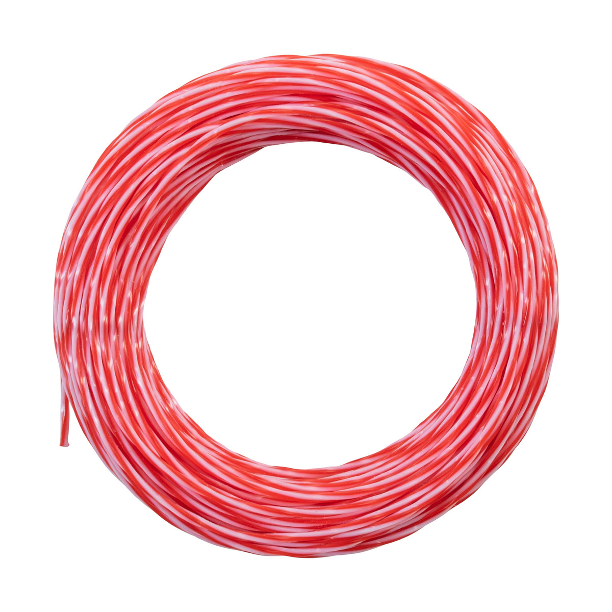 15m Dual Core Twisted Red Chess Trimmer Line, 1.6mm
