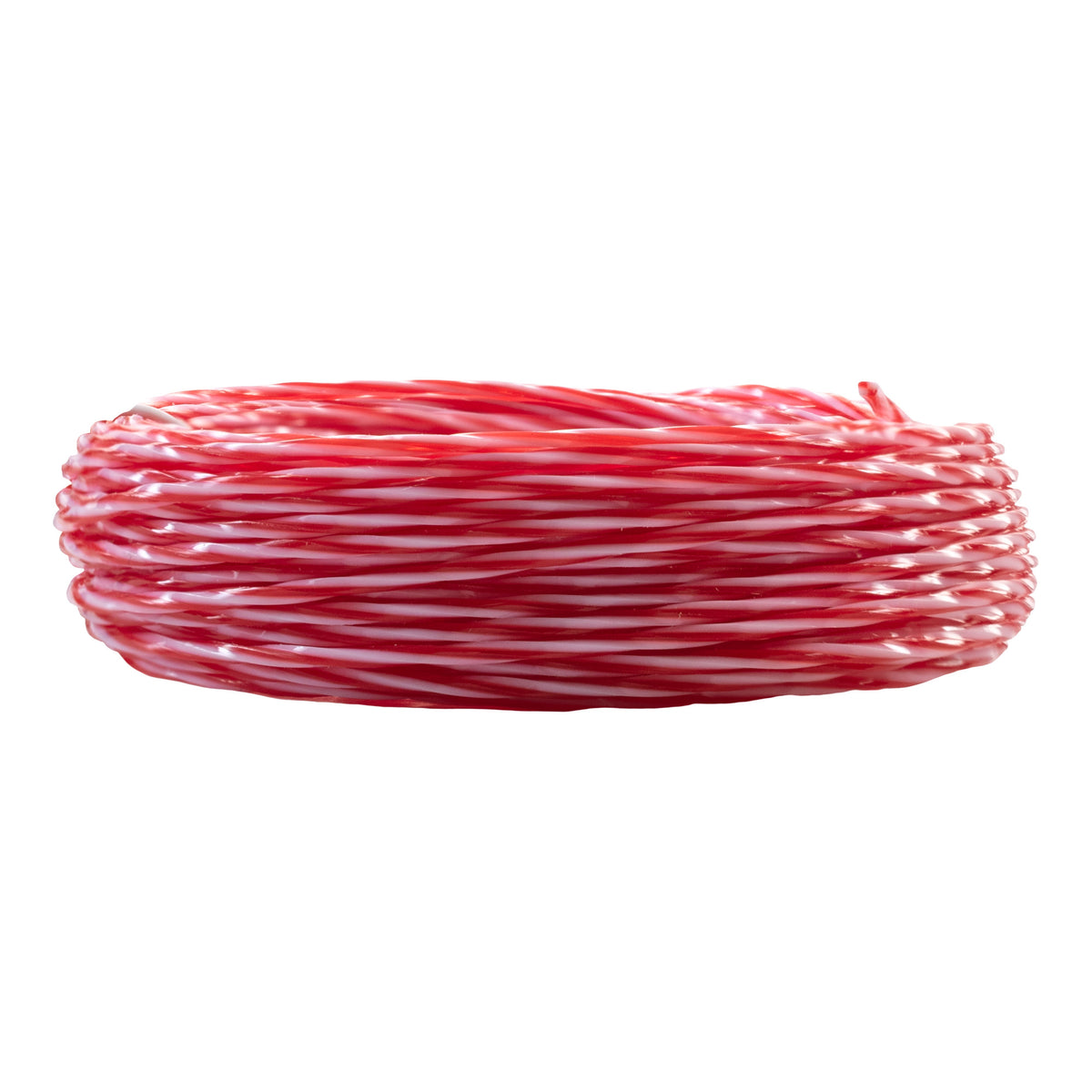 15m Dual Core Twisted Red Chess Trimmer Line, 1.6mm