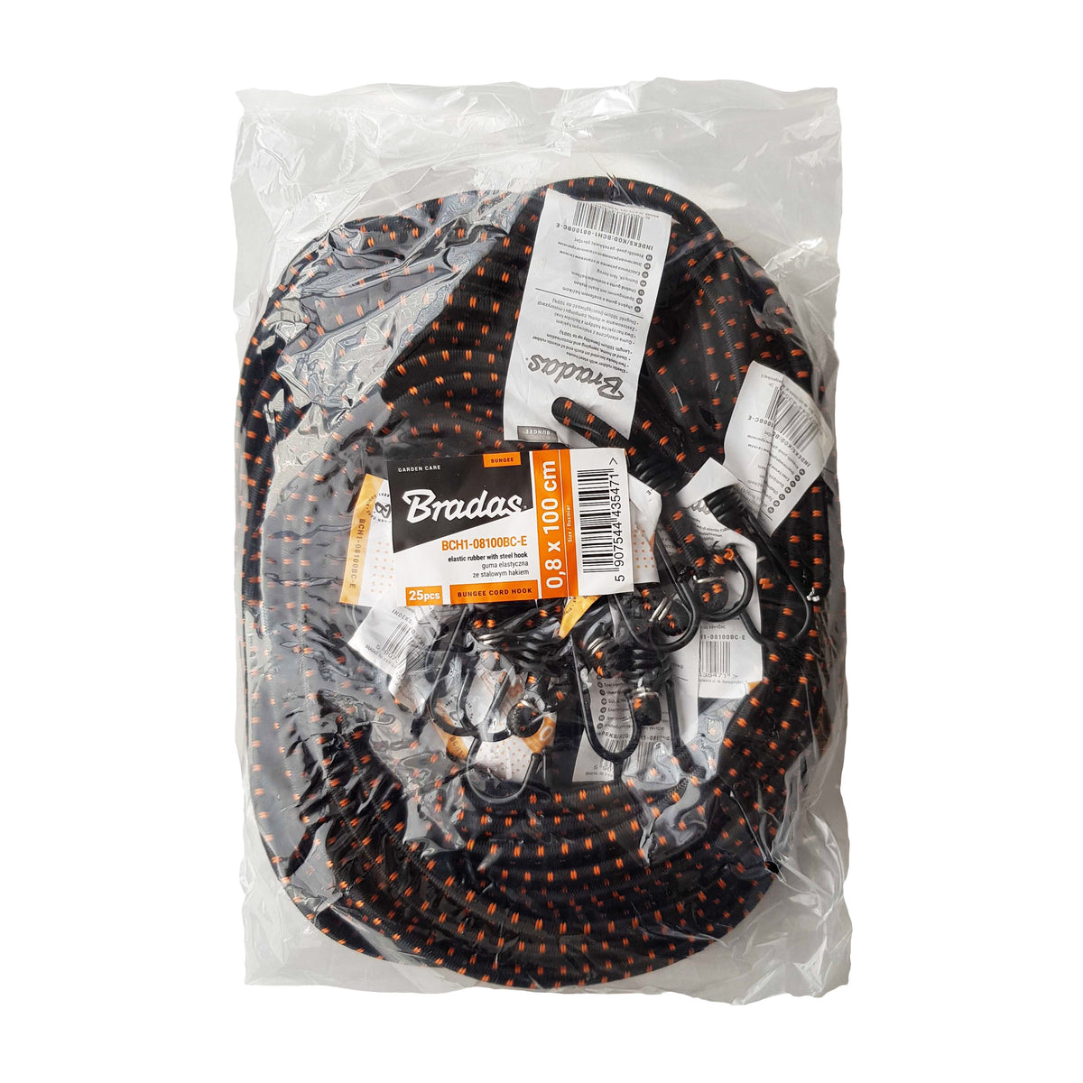 Bungee Loop with Metal Hooks, 100cm
