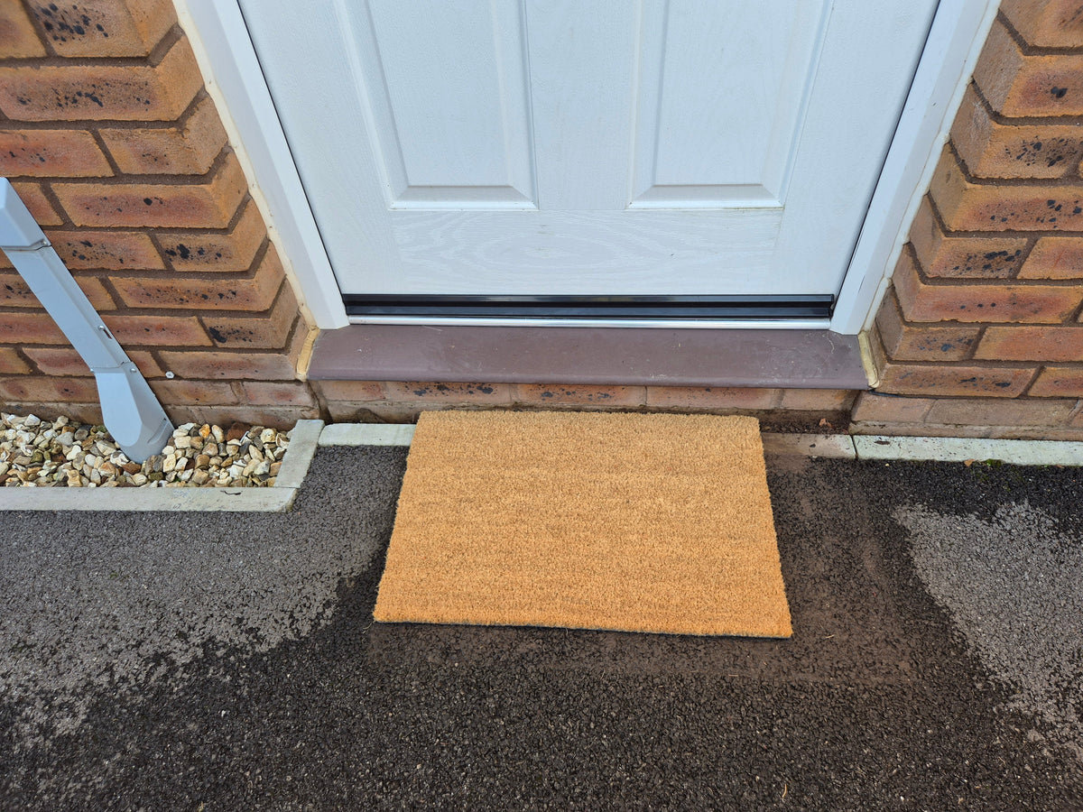 Coir Doormat, 60cm x 40cm - Blank