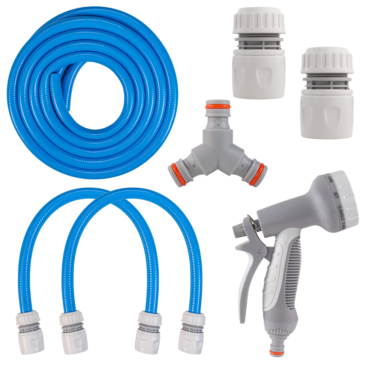 Outdoor Hot & Cold Tap Pet Bath Wash Kits with Sprayer