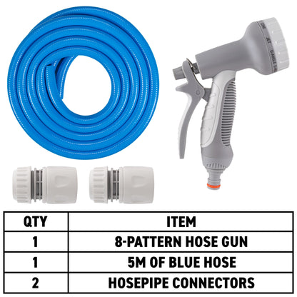 Outdoor Hot & Cold Tap Pet Bath Wash Kits with Sprayer