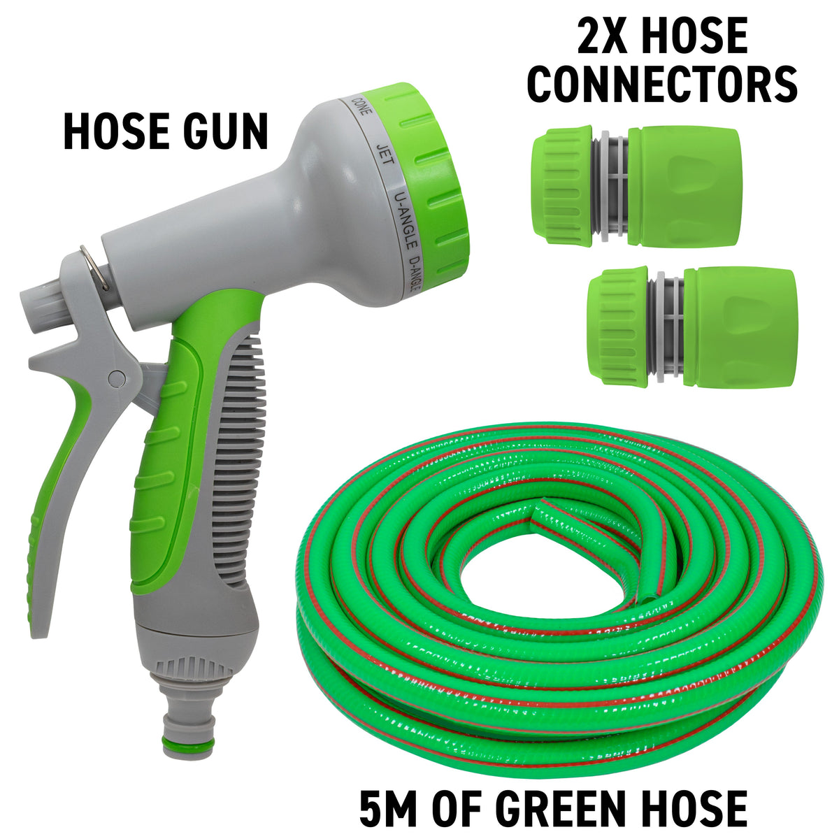Outdoor Hot & Cold Tap Pet Bath Wash Kits with Sprayer