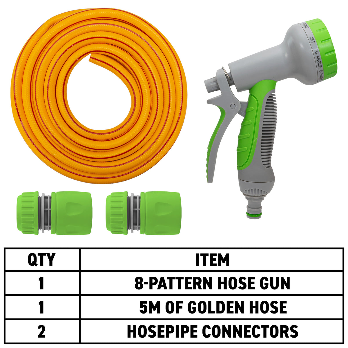 Outdoor Hot & Cold Tap Pet Bath Wash Kits with Sprayer