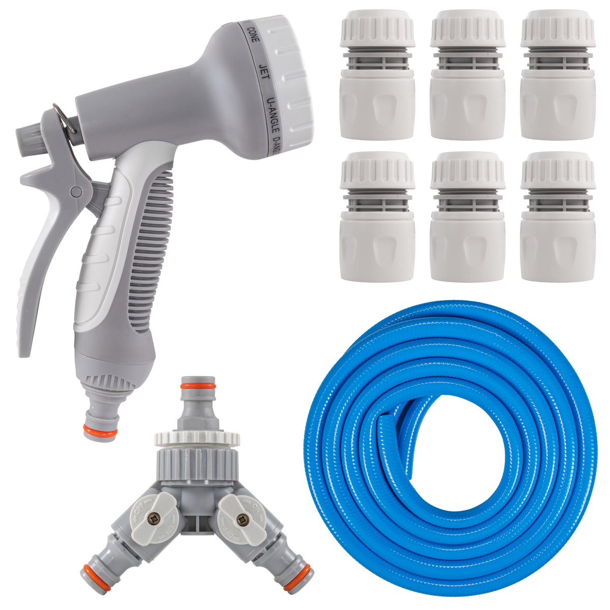 Outdoor Hot & Cold Tap Pet Bath Wash Kits with Sprayer