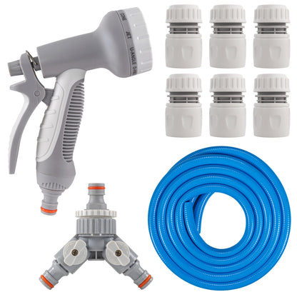 Outdoor Hot & Cold Tap Pet Bath Wash Kits with Sprayer