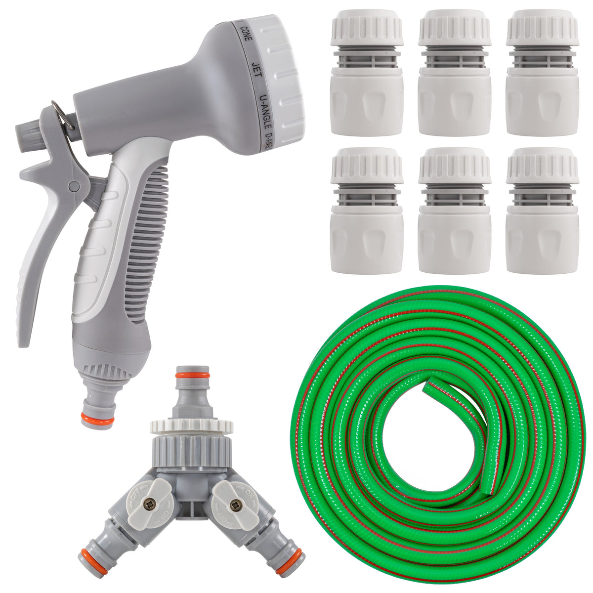 Outdoor Hot & Cold Tap Pet Bath Wash Kits with Sprayer
