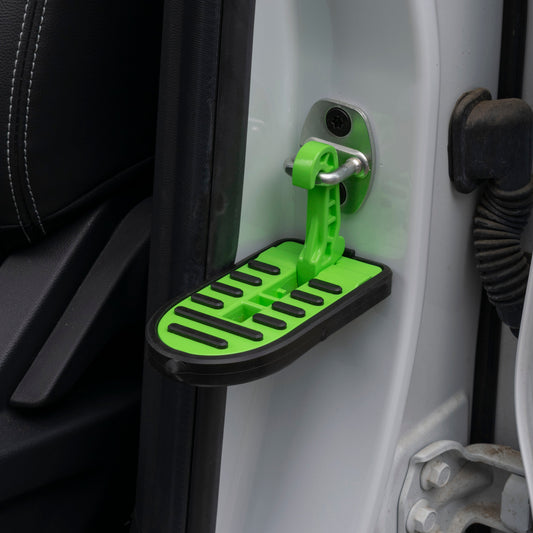 Type C Vehicle Car Door Step Up Ladder, Green
