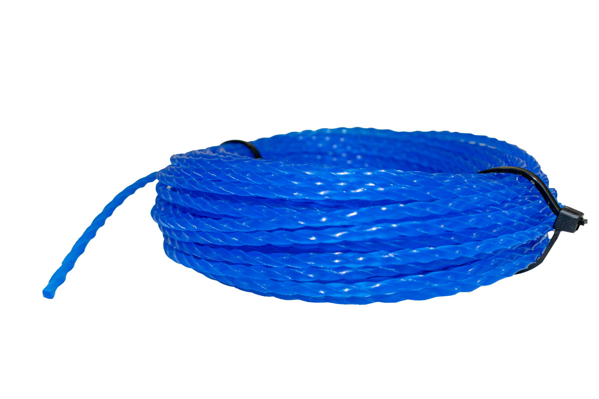15m Twisted Blue Trimmer Line, 2.7mm