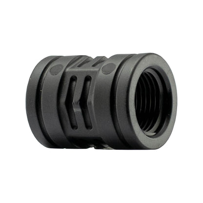 Polypropylene Straight Inline Socket Connector, 1/2"
