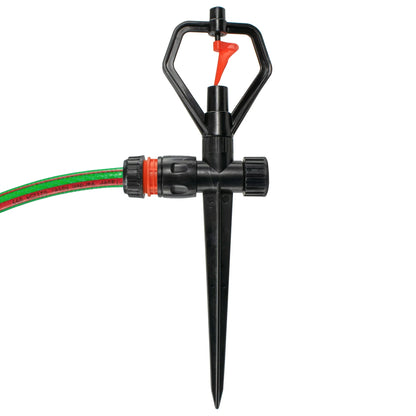Rotary Butterfly Lawn Sprinkler on Spike, Eco line