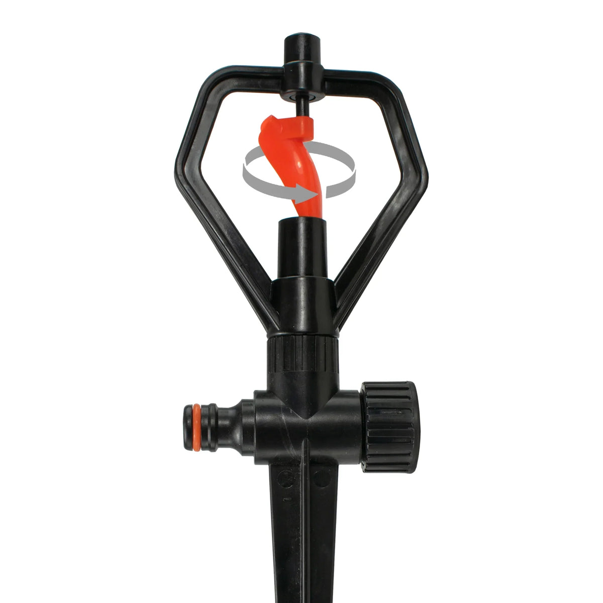 Rotary Butterfly Lawn Sprinkler on Spike, Eco line