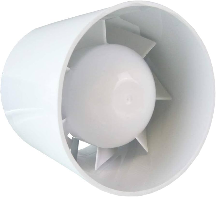 Euro Axial Bathroom Extraction Fan, 150mm