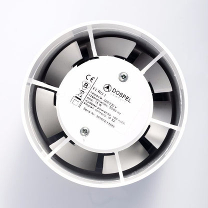 Euro Axial Bathroom Extraction Fan, 150mm