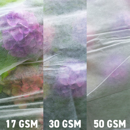 50gsm Non-Woven Frost Protection Fleece 1.6m x 5m