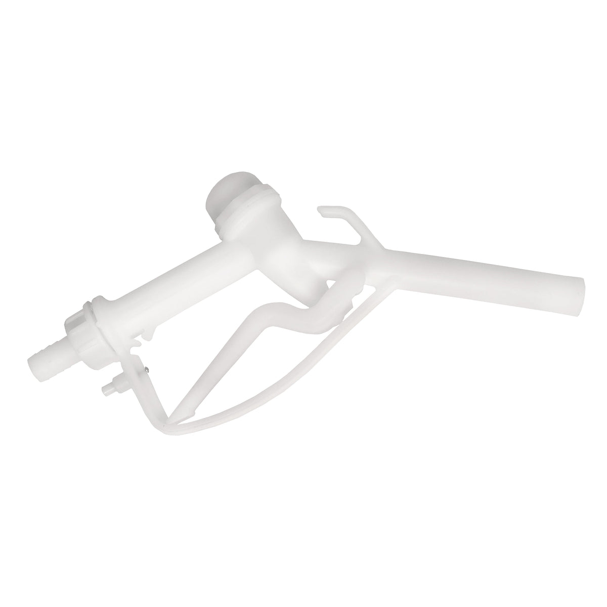 White Fuel Dispensing Nozzle for 1" Hose with 25mm Outlet