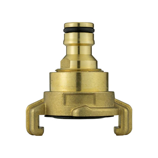 Brass GEKA Style Claw Male Hosepipe Connector