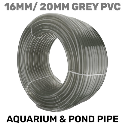16mm Grey Tinted PVC Technical Hose