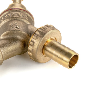 Brass Barbed Bib Tap, 1/2" BSP