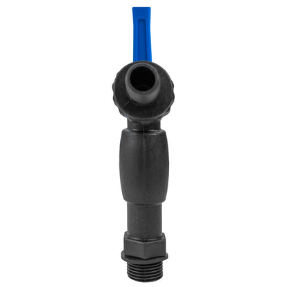 Nylon Barbed Lever Tap, 1/2" BSP