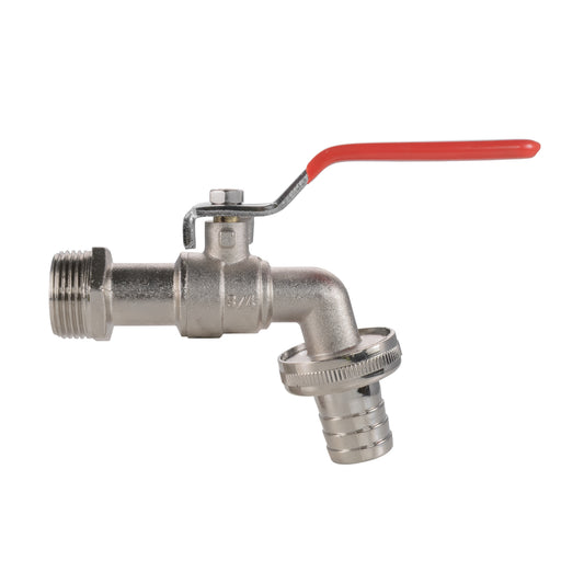 Barbed Lever Tap, 3/4" BSP