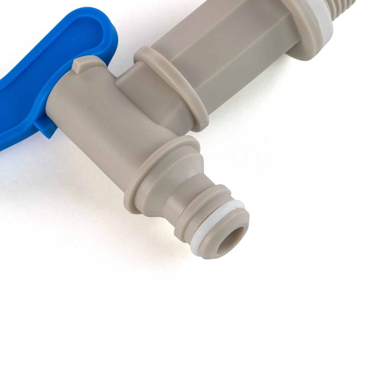 PP Quick Connector Tap with Washer, 3/4" BSP