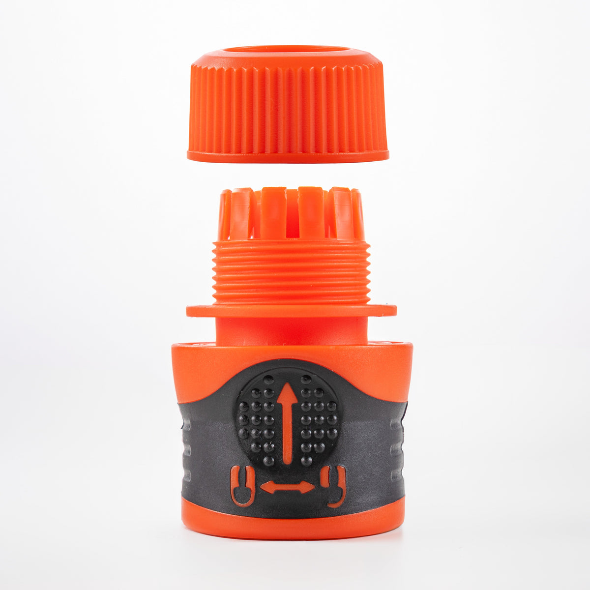 1/2" Locking Hosepipe Quick Connector - Orange