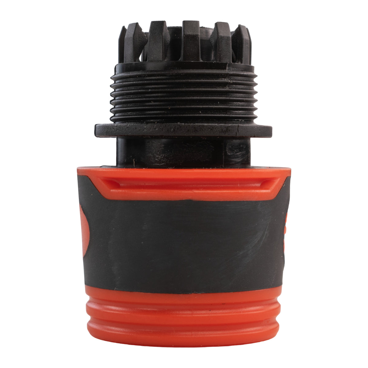 1/2" Female Hose Connector, Soft Touch Black