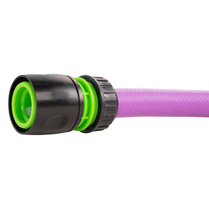 1/2" Female Hose Connector, Green & Black
