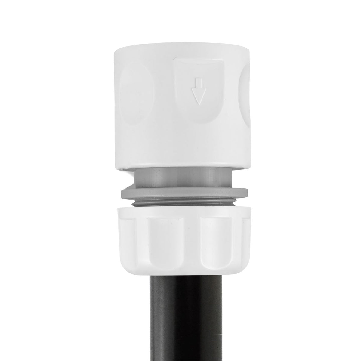 1/2" Female Hose Connector, White