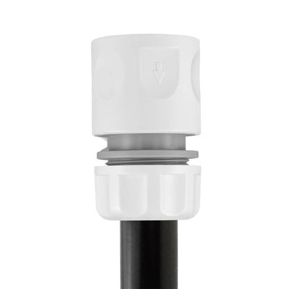 1/2" Female Hose Connector, White