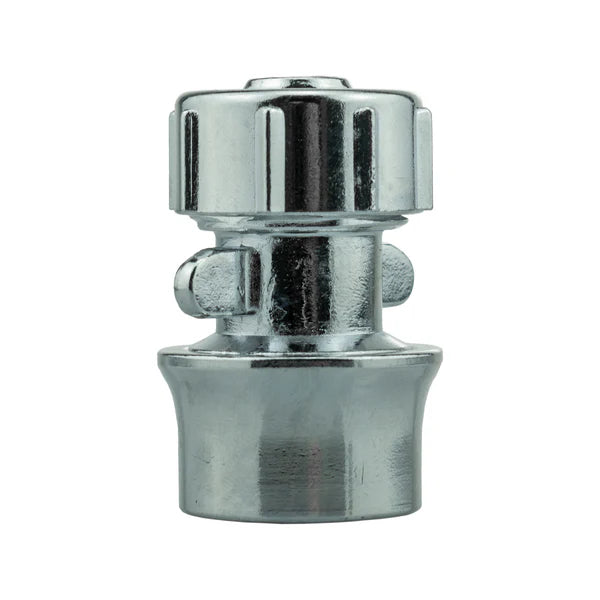 1/2" Female Hose Connector, Zinc Chrome