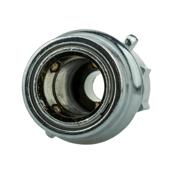 1/2" Female Hose Connector, Zinc Chrome