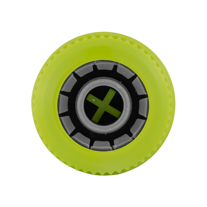 1/2" Female Hose Connector With Stop, Lime
