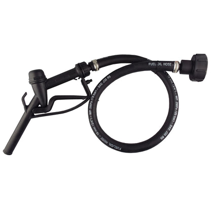 Fuel Nozzle with 1” R6 Rubber Hose & S60X6 Adapter
