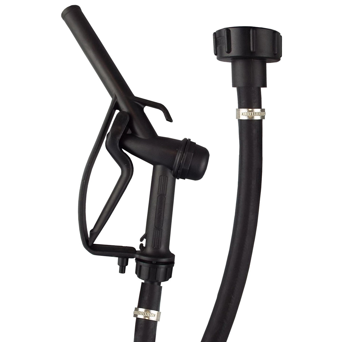 Fuel Nozzle with 1” R6 Rubber Hose & S60X6 Adapter