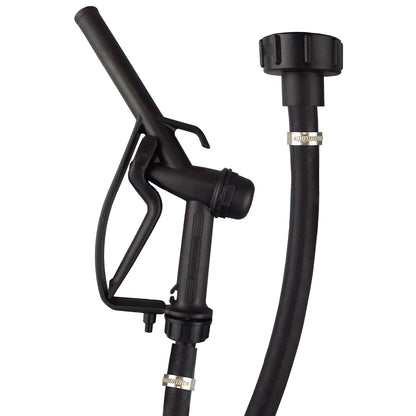 Fuel Nozzle with 1” R6 Rubber Hose & S60X6 Adapter