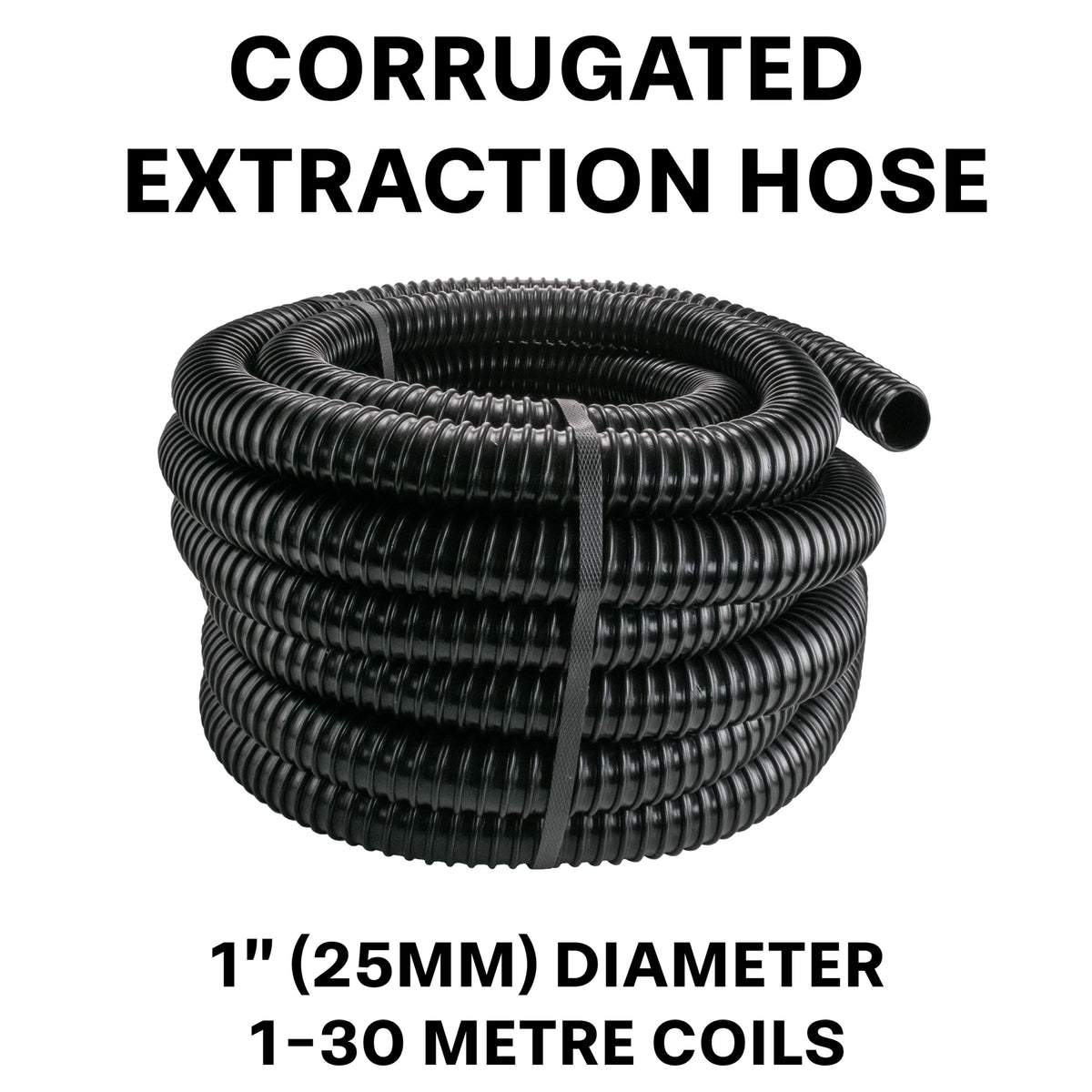 25mm (1") Flexible Corrugated Pipe