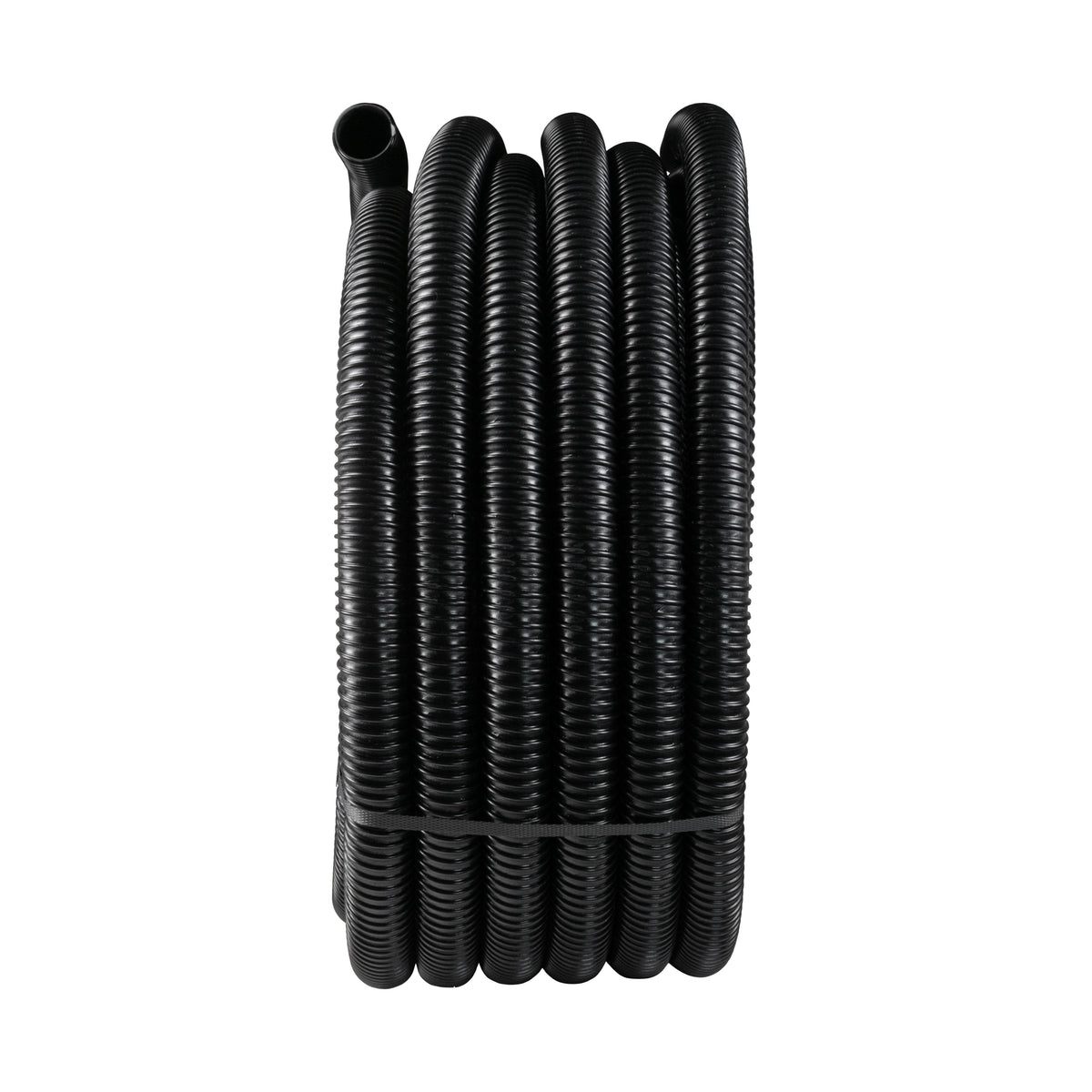 38MM (1.5") BLACK CORRUGATED FLEXIBLE POND HOSE PUMP GARDEN PIPE FISH MARINE