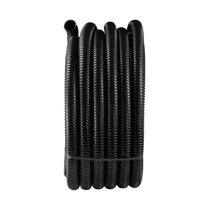 38MM (1.5") BLACK CORRUGATED FLEXIBLE POND HOSE PUMP GARDEN PIPE FISH MARINE