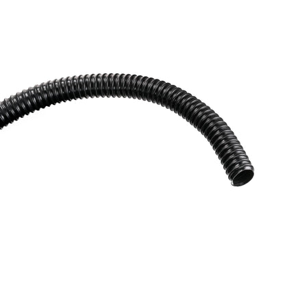 38MM (1.5") BLACK CORRUGATED FLEXIBLE POND HOSE PUMP GARDEN PIPE FISH MARINE