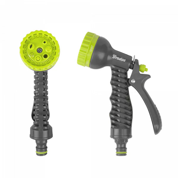 Grey & Lime 7-Pattern Multi Water Sprayer, LE5110