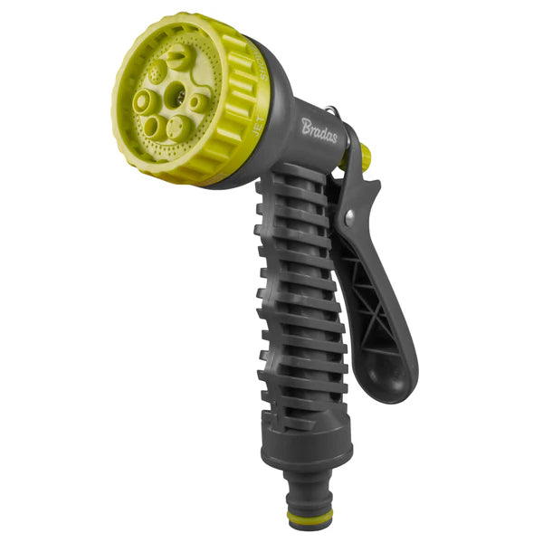 Grey & Lime 7-Pattern Multi Water Sprayer, LE5110