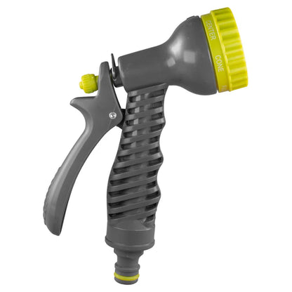 Grey & Lime 7-Pattern Multi Water Sprayer, LE5110