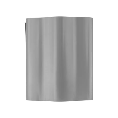 Light Grey Crinkled Flexible Lawn Edging, 15cm Height