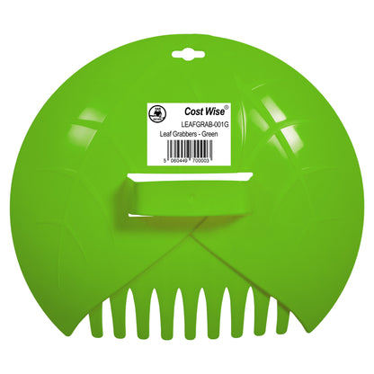 Garden Cleaning Leaf Grabbers, Green