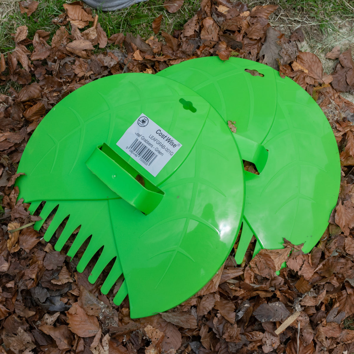 Garden Cleaning Leaf Grabbers, Green