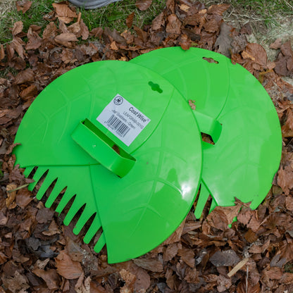 Garden Cleaning Leaf Grabbers, Green